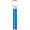 Porte-clés en métal pratique avec torche Zola Matières : métal Couleurs : bleu clair cadeau collaborateur premium