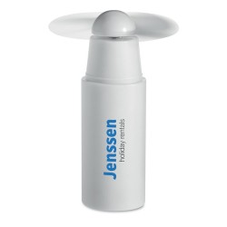 Ventilateur Pratique Personnalisé - VUELTAS Matières : ABS Couleurs : blanc cadeau entreprise pas cher