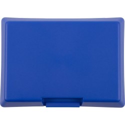 Lunch box personnalisée en plastique idéale pour vos repas Adaline Matières : plastique Couleurs : bleu cobalt