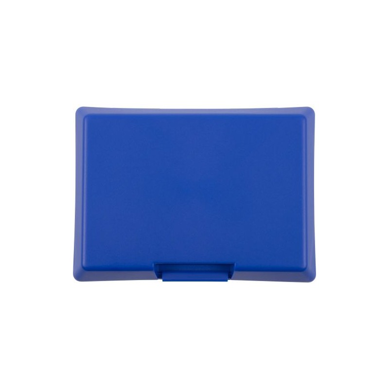 Lunch box personnalisée en plastique idéale pour vos repas Adaline Matières : plastique Couleurs : bleu cobalt
