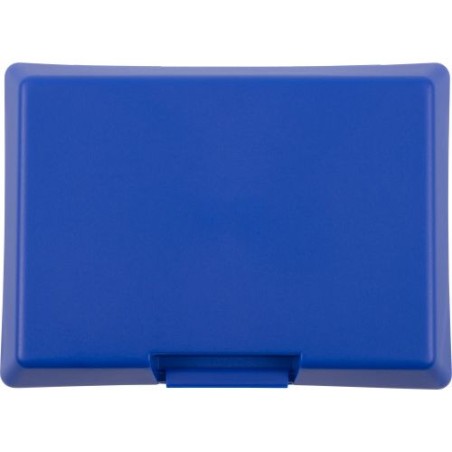 Lunch box personnalisée en plastique idéale pour vos repas Adaline Matières : plastique Couleurs : bleu cobalt