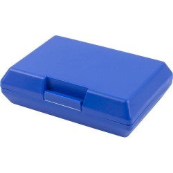 Lunch box personnalisée en plastique idéale pour vos repas Adaline Matières : plastique Couleurs : bleu cobalt livraison express