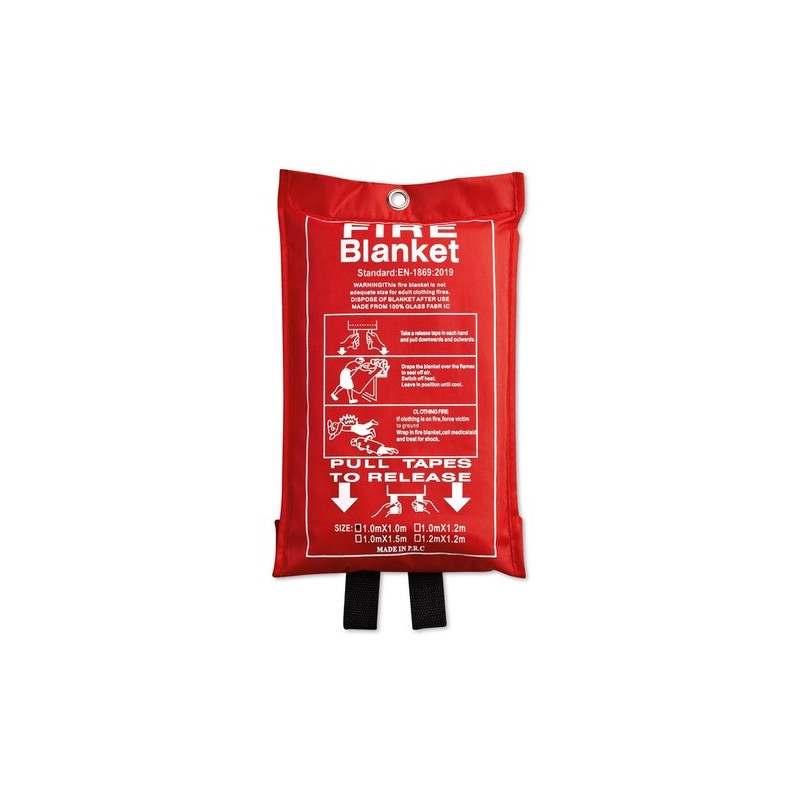 Couverture Anti-Feu 100x95cm BLAKE - Sécurité Maximale