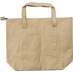 Sac isotherme  et pratique en papier laminé Oakley Matières : aluminium Couleurs : brun cadeau entreprise pas cher