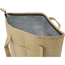Sac isotherme  et pratique en papier laminé Oakley Matières : aluminium Couleurs : brun impression haute définition