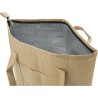 Sac isotherme  et pratique en papier laminé Oakley Matières : aluminium Couleurs : brun impression haute définition