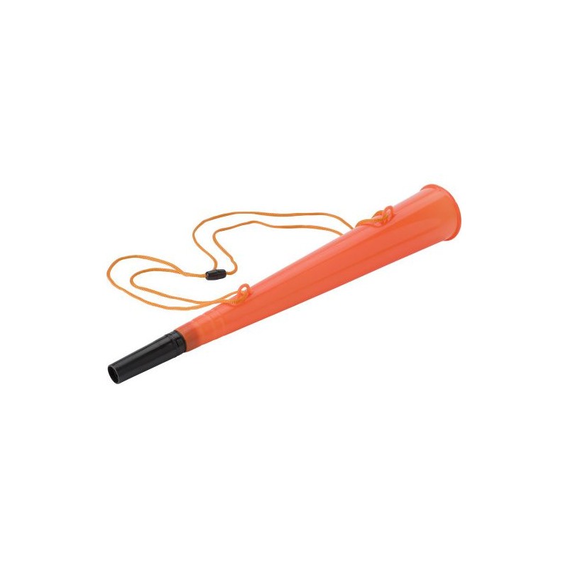 Corne de brume  en plastique PP - Bruce Matières : plastique Couleurs : orange accessoire événementiel unique