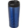 Mug isotherme personnalisé élégant à double paroi Lorraine Matières : métal Couleurs : argenté personnalisation rapide en France