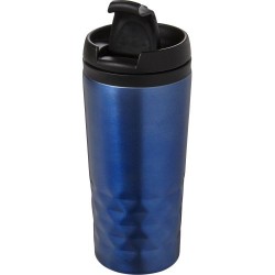 Mug isotherme personnalisé élégant à double paroi Lorraine Matières : métal Couleurs : argenté cadeau client original