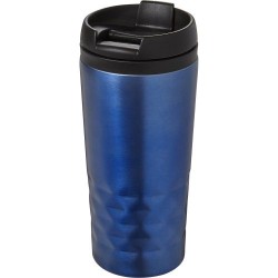Mug isotherme personnalisé élégant à double paroi Lorraine Matières : métal Couleurs : blanc objet promotionnel éco-responsable
