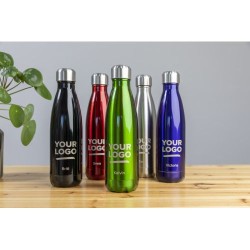 Gourde isotherme personnalisée en acier inoxydable de 500 ml Lombok cadeau affaires élégant