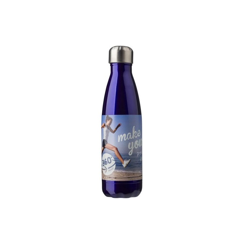 Gourde isotherme personnalisée en acier inoxydable de 500 ml Lombok Matières : acier inoxydable Couleurs : vert objet promo peti