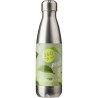 Gourde isotherme personnalisée en acier inoxydable de 500 ml Lombok Matières : acier inoxydable Couleurs : vert accessoire événe