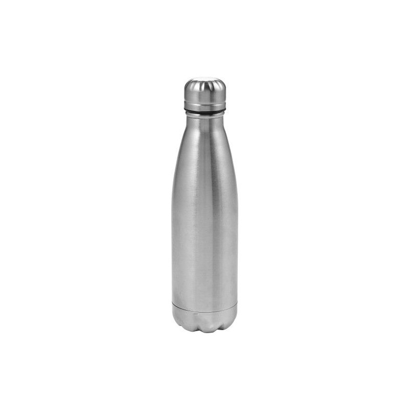 Gourde isotherme personnalisée en acier inoxydable de 500 ml Lombok Matières : acier inoxydable Couleurs : vert personnalisation