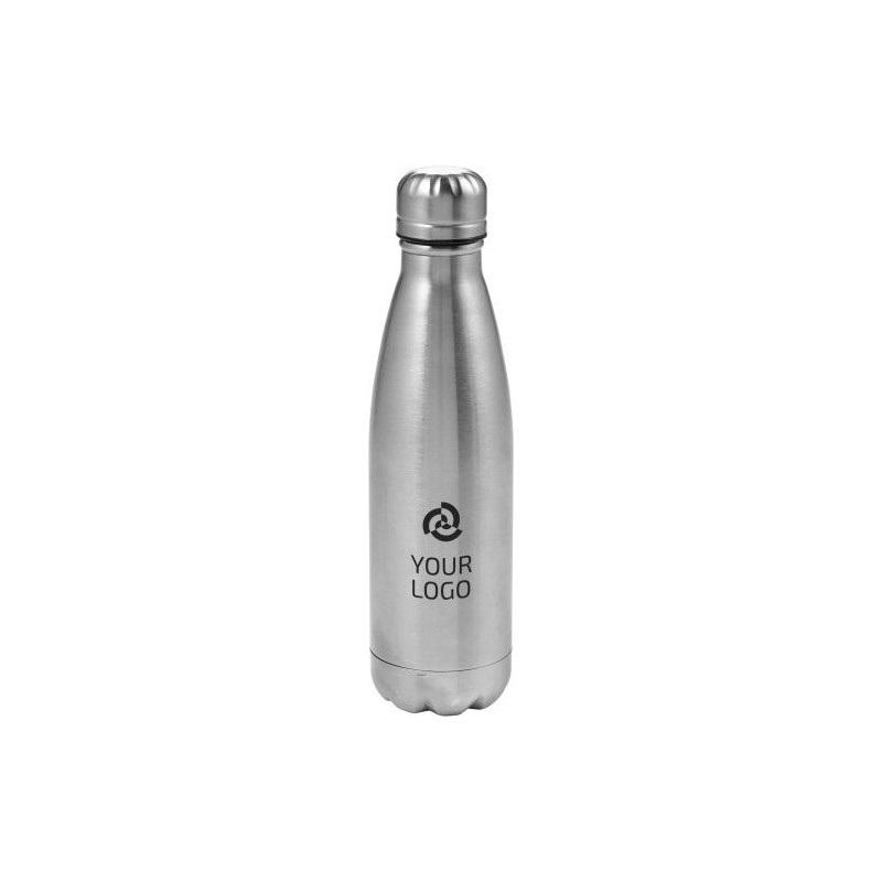 Gourde isotherme personnalisée en acier inoxydable de 500 ml Lombok Matières : acier inoxydable Couleurs : vert cadeau collabora