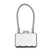 Cadenas Personnalisé de Voyage Éco-responsable THREECODE Matières : métal Couleurs : argenté mat