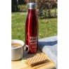 Gourde isotherme personnalisée en acier inoxydable de 500 ml Lombok personnalisation sur mesure
