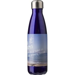 Gourde isotherme personnalisée en acier inoxydable de 500 ml Lombok cadeau collaborateur premium