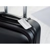 Étiquette à Bagages Personnalisée - Accessoire de Voyage TAGGY Matières : aluminium Couleurs : argenté mat cadeau entreprise pas