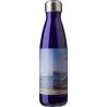 Gourde isotherme personnalisée en acier inoxydable de 500 ml Lombok Matières : acier inoxydable Couleurs : orange personnalisabl