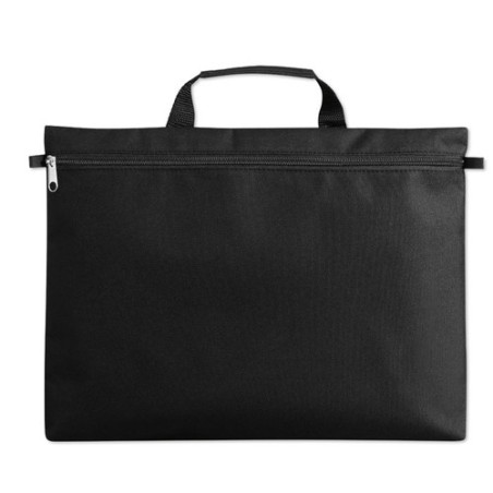 Porte-documents Personnalisé Professionnel Pas Cher - AMANTA Matières : PET Couleurs : noir