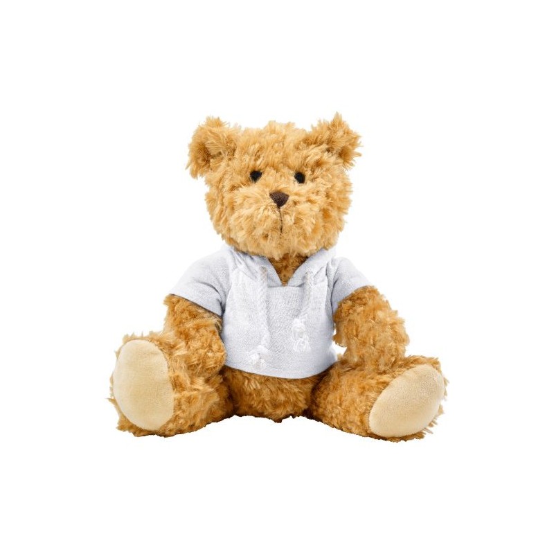 Peluche  en cadeau d'entreprise avec sweet Monty Matières : polyester Couleurs : blanc