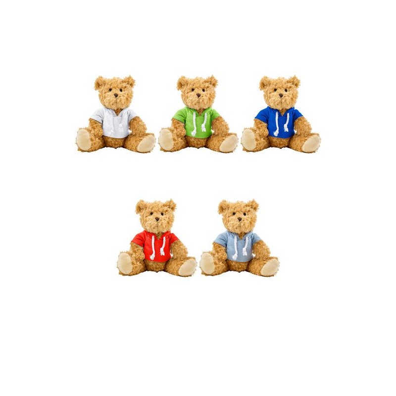 Peluche  en cadeau d'entreprise avec sweet Monty Matières : polyester Couleurs : blanc personnalisation rapide en France
