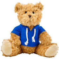 Peluche  en cadeau d'entreprise avec sweet Monty Matières : polyester Couleurs : bleu personnalisable avec votre logo
