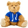 Peluche  en cadeau d'entreprise avec sweet Monty Matières : polyester Couleurs : bleu personnalisable avec votre logo