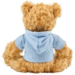 Peluche  en cadeau d'entreprise avec sweet Monty Matières : polyester Couleurs : bleu objet publicitaire robuste