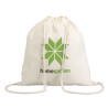 Sac Cordon Pratique Personnalisé HUNDRED Matières : coton Couleurs : beige personnalisable avec votre logo