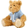 Peluche  en cadeau d'entreprise avec sweet Monty Matières : polyester Couleurs : rouge objet promotionnel éco-responsable
