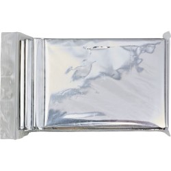 Couverture hypothermique personnalisée idéale pour vos événements - Cecilia Matières : métal Couleurs : argenté cadeau entrepris