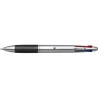 Stylo bille  personnalisé en plastique pour cadeau d'entreprise Chloë Matières : caoutchouc Couleurs : noir accessoire événement