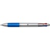 Stylo bille  personnalisé en plastique pour cadeau d'entreprise Chloë Matières : caoutchouc Couleurs : bleu cadeau entreprise pa