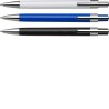 Stylo bille publicitaire personnalisé en plastique Jarod Matières : métal Couleurs : noir personnalisation rapide en France