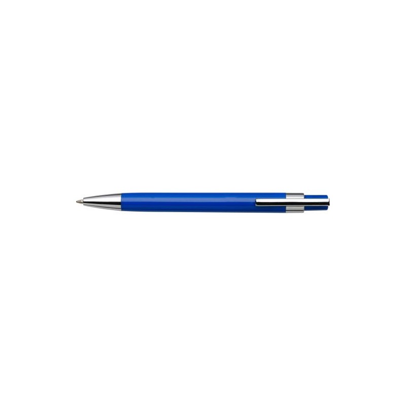 Stylo bille publicitaire personnalisé en plastique Jarod Matières : métal Couleurs : blanc impression logo haute qualité