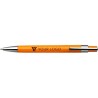 Stylo bille publicitaire personnalisé en plastique Jarod Matières : métal Couleurs : bleu personnalisable avec votre logo