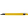 Stylo bille publicitaire personnalisé en plastique Jarod Matières : métal Couleurs : jaune objet promotionnel éco-responsable