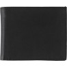 Porte-cartes de crédit et de monnaie en cuir personnalisé Yvonne Matières : cuir Couleurs : noir