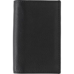 Porte-carte de crédit sécurisé et chic RFID personnalisé - Roy Matières : cuir Couleurs : noir