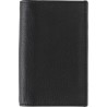 Porte-carte de crédit sécurisé et chic RFID personnalisé - Roy Matières : cuir Couleurs : noir personnalisable avec votre logo