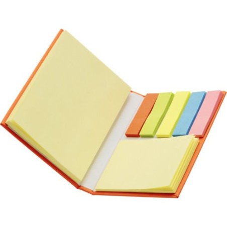 Etui pratique et coloré avec papier repositionnable Duke Matières : carton Couleurs : bleu objet promotionnel éco-responsable