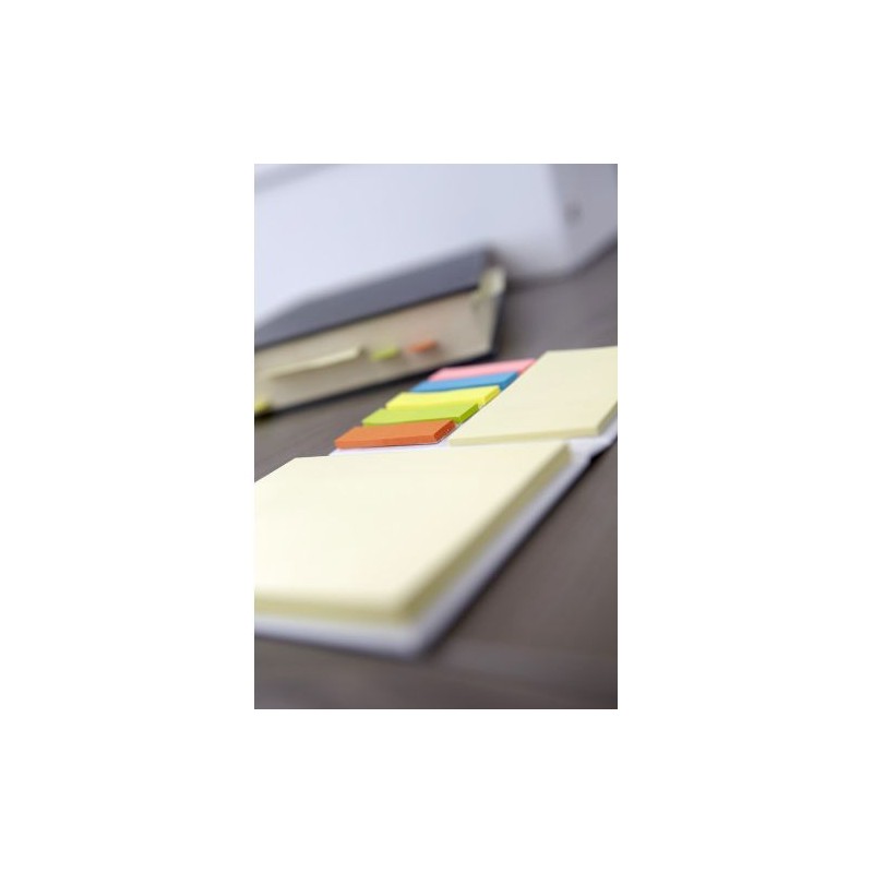 Etui pratique et coloré avec papier repositionnable Duke Matières : carton Couleurs : bleu marquage couleur éclatante