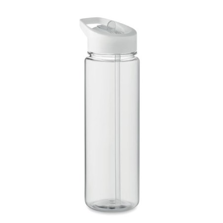 Bouteille  en RPET de 650ml - ALABAMA Matières : PET recyclé Couleurs : blanc goodies personnalisé en stock