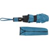 Parapluie pliable personnalisé en cadeau publicitaire Jamelia Matières : polyester Couleurs : bleu clair objet promotionnel éco-