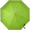 Parapluie pliable personnalisé en cadeau publicitaire Jamelia Matières : polyester Couleurs : vert citron personnalisable avec v