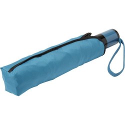 Parapluie pliable personnalisé en cadeau publicitaire Jamelia Matières : polyester Couleurs : vert citron personnalisation sur m
