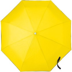 Parapluie pliable personnalisé en cadeau publicitaire Jamelia marquage laser ultra précis