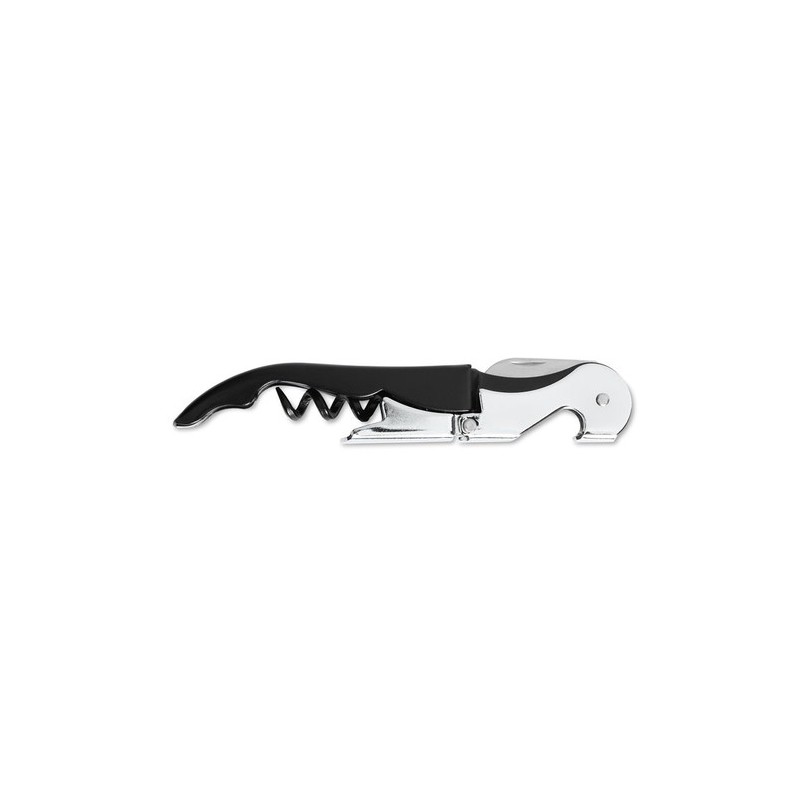 Sommelier Personnalisé Éco-responsable - Accessoire Vin LUCY Matières : acier inoxydable Couleurs : noir